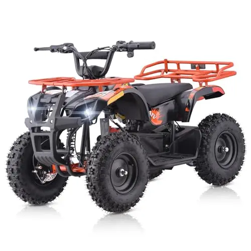 2025Smart kids electric ATV with high speed and pneumatic tires