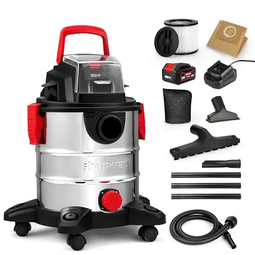 Shop-Vac cordless wet dry vacuum with battery for car cleaning